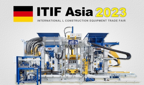 We zullen deelnemen aan ITIF Asia Exhibition-QGM Block Machine