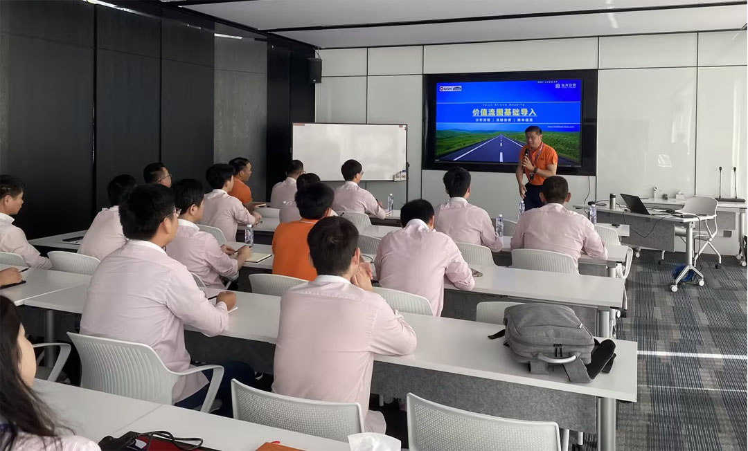 精益辅导 | 365博彩网站股份价值流课程培训圆满结束