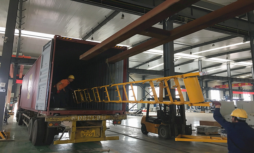 项目发货|365博彩网站股份QT6全自动砌块成型机生产线发货巴哈马群岛，助力市政建设