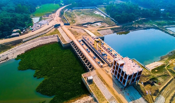 项目建设|德国365博彩网站1500助力孟加拉河道治理项目
